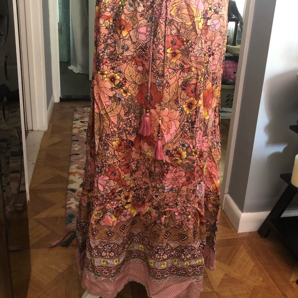 Floral skirt maxi